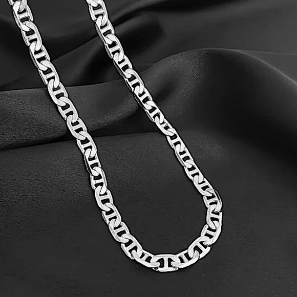 STERLING SILVER MARINER NECKLACE - Picture 4 of 6